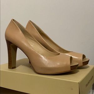 Franco Sarto Nude Peep